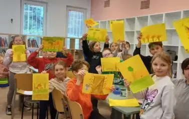 Zajęcia czytelniczo-plastyczne " Pory roku w literaturze" 1