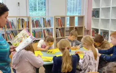 Zajęcia czytelniczo-plastyczne " Pory roku w literaturze" 2