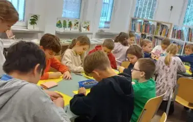 Zajęcia czytelniczo-plastyczne " Pory roku w literaturze" 3