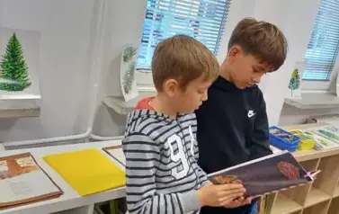 Zajęcia czytelniczo-plastyczne " Pory roku w literaturze" 6