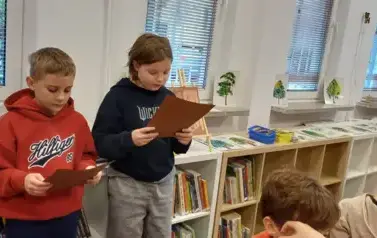Zajęcia czytelniczo-plastyczne " Pory roku w literaturze" 7