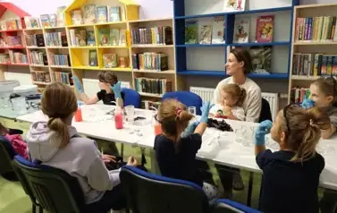 Warsztaty "Szalony naukowiec, szyfry i atrament sympatyczny"  2