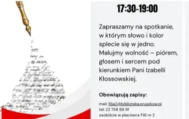 Zapraszamy na wydarzenia w listopadzie w Filii nr 2! 3