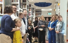 Wernisaż Ewy Gronostajskiej w Bibliotece Gł&oacute;wnej! 27