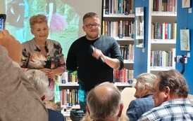 Spotkanie autorskie z Katarzyną Wyszomierską w Bibliotece Głownej - Oddziale dla Młodzieży i Dorosłych 5