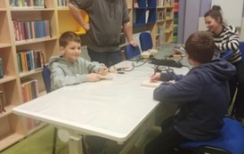 "Wypalanie w drewnie" w Filii nr 4 5