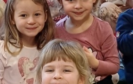 Grudniowe spotkanie z przedszkolakami w Filii nr 7 4