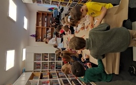 Lekcja biblioteczna dla Miejskiego Przedszkola nr 6 1
