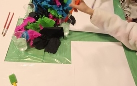 Kosmiczna przygoda - warsztaty czytelniczo-plastyczne 3