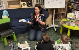 Kosmiczna przygoda - warsztaty czytelniczo-plastyczne 8