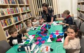 Kosmiczna przygoda - warsztaty czytelniczo-plastyczne 9