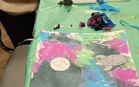 Kosmiczna przygoda - warsztaty czytelniczo-plastyczne 13