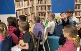 Warsztaty ze Strażą Miejską w Bibliotece Gł&oacute;wnej 4