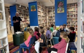 Warsztaty ze Strażą Miejską w Bibliotece Gł&oacute;wnej 5