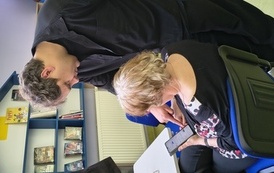 Kwietniowe ABC cyfrowe zajęcia z Seniorami w Filii 4 5