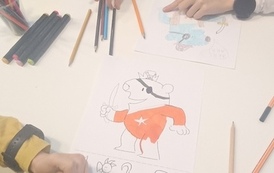 Komiksowa przygoda z Piotrem Nowackim w Filii nr 4! 10
