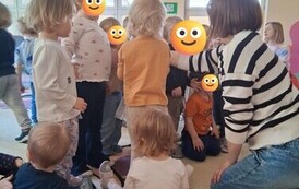 Przygody Szarej Myszki - wizyta Filii nr 6 w Żłobku Miejskim nr 2 w Pruszkowie 1