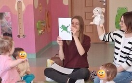 Przygody Szarej Myszki - wizyta Filii nr 6 w Żłobku Miejskim nr 2 w Pruszkowie 2