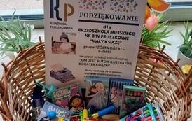 "Kim jest autor, ilustrator i bohater książki" - lekcja biblioteczna w Filii nr 1 6