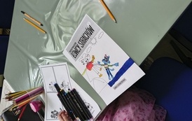 Spotkanie komiksowe w Filii 4 -  Tydzień bibliotek 5