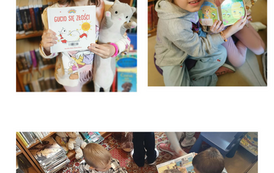 "Zgadnij z jakiej to bajki" - lekcja biblioteczna w Filii nr 1 4