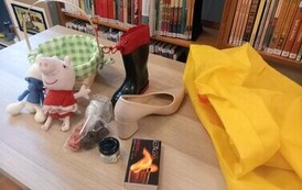 "Zgadnij z jakiej to bajki" - lekcja biblioteczna w Filii nr 1 13