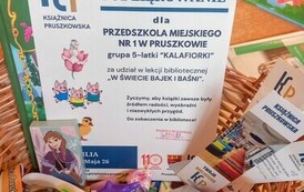 "W świecie bajek i baśni" - lekcja biblioteczna w Filii nr 1 1