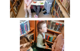 "W świecie bajek i baśni" - lekcja biblioteczna w Filii nr 1 5