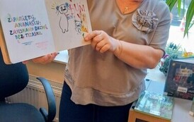 "Książki, kt&oacute;re uczą dobrych manier" - lekcja biblioteczna w Filii nr 1 27