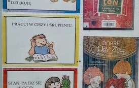 "Książki, kt&oacute;re uczą dobrych manier" - lekcja biblioteczna w Filii nr 1 32