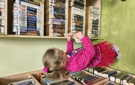 Dino-dzień w bibliotece! Dzień dziecka w Filii 4 5