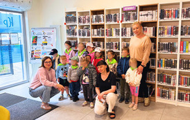 Lekcja Biblioteczna w Filii nr 6 dla Przedszkola "Słoneczna Kraina" 5