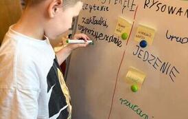 "Jak korzystać z biblioteki i dbać o książki" - lekcja biblioteczna w Filii nr 1 6