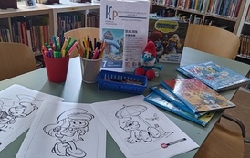 Światowy Dzień Smerfa w Filii nr 7 6