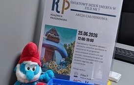 Światowy Dzień Smerfa w Filii nr 7 7
