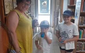 Światowy Dzień Smerfa w Filii nr 7 3