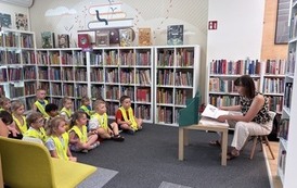 Wakacyjna lekcja biblioteczna w Filii nr 6 5