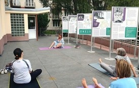 Literacka joga na tarasie Biblioteki Gł&oacute;wnej | sierpień w Książnicy Pruszkowskiej!- Oddział dla dorosłych (Kraszewskiego 13) 4