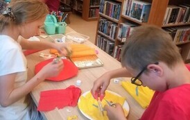 "Emocjonalna przygoda" - warsztaty edukacyjno-artystyczne dla dzieci w Filii nr 1 6