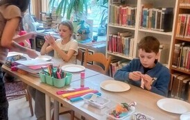"Emocjonalna przygoda" - warsztaty edukacyjno-artystyczne dla dzieci w Filii nr 1 7