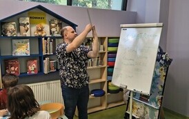 Jednostki miar w praktyce &ndash; odkrywamy świat przez mierzenie! - relacja z warsztat&oacute;w Projektu Biblioteka- Portal Odkrywc&oacute;w. &bdquo;Biblioteka &ndash; Portal Odkrywc&oacute;w. Poznajemy świat przez doświadczenie&rdquo; 11