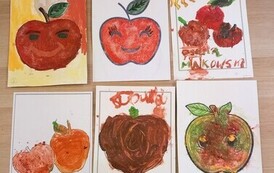 "Zaczarowany świat jabłka" - warsztaty edukacyjno-artystyczne dla dzieci w Filii nr 1 1