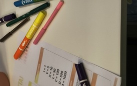 Cyfry i liczby &ndash; matematyczna podr&oacute;ż z Lokomotywą! relacja z warsztat&oacute;w Projektu Biblioteka- Portal Odkrywc&oacute;w. &bdquo;Biblioteka &ndash; Portal Odkrywc&oacute;w. Poznajemy świat przez doświadczenie&rdquo; 13
