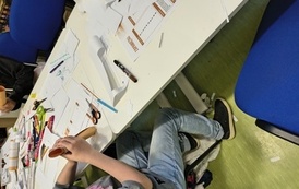 Cyfry i liczby &ndash; odkrywamy świat matematyki z Lokomotywą! relacja z warsztat&oacute;w Projektu Biblioteka- Portal Odkrywc&oacute;w. &bdquo;Biblioteka &ndash; Portal Odkrywc&oacute;w. Poznajemy świat przez doświadczenie&rdquo; 16