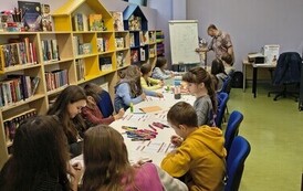 Cyfry i liczby &ndash; odkrywamy świat matematyki z Lokomotywą! relacja z warsztat&oacute;w Projektu Biblioteka- Portal Odkrywc&oacute;w. &bdquo;Biblioteka &ndash; Portal Odkrywc&oacute;w. Poznajemy świat przez doświadczenie&rdquo; 38