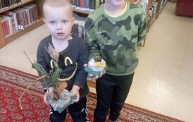 "Kolory  Pani Jesieni" - warsztaty czytelniczo-artystyczne dla dzieci w Filii nr 1 2