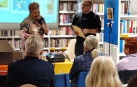 Spotkanie autorskie z Katarzyną Wyszomierską w Bibliotece Głownej - Oddziale dla Młodzieży i Dorosłych 22