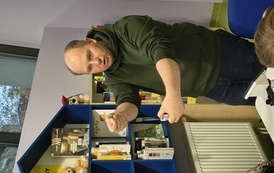 "Odciski palc&oacute;w i kryminalistyka" &ndash; detektywistyczna przygoda z Detektywem Pozytywką!  relacja z warsztat&oacute;w Projektu Biblioteka- Portal Odkrywc&oacute;w. &bdquo;Biblioteka &ndash; Portal Odkrywc&oacute;w. Poznajemy świat przez 12