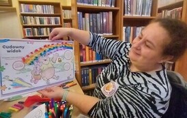 "W Stumilowym Lesie  z Kubusiem Puchatkiem"  - warsztaty czytelniczo-artystyczne w Filii nr 1 3