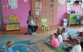 "Czy już wiesz, gdzie śpi jeż?" - wizyta Filii nr 4 w Żłobku Miejskim nr 2 w Pruszkowie! 6